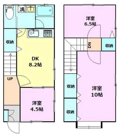 大崎ハイツの物件間取画像